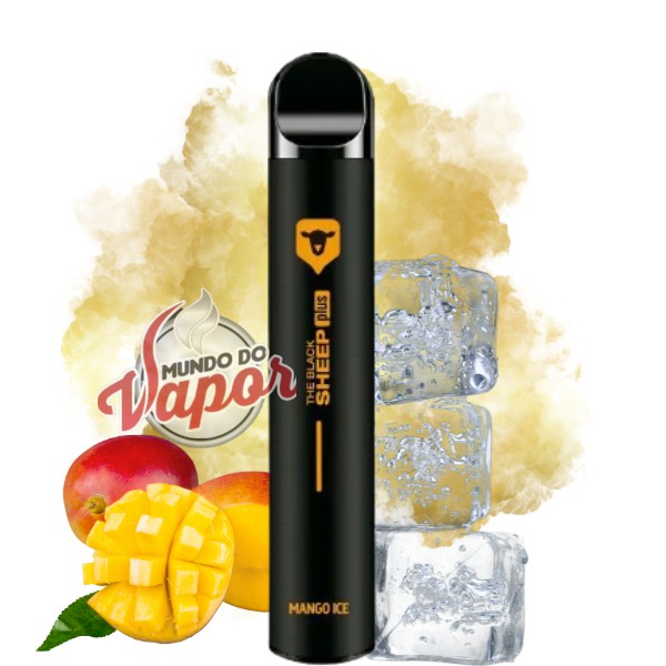 Pod Descartáve Mango Ice 600Puffs - The Black Sheep Plus - Vape | Comprar  Vape | Cigarro Eletrônico