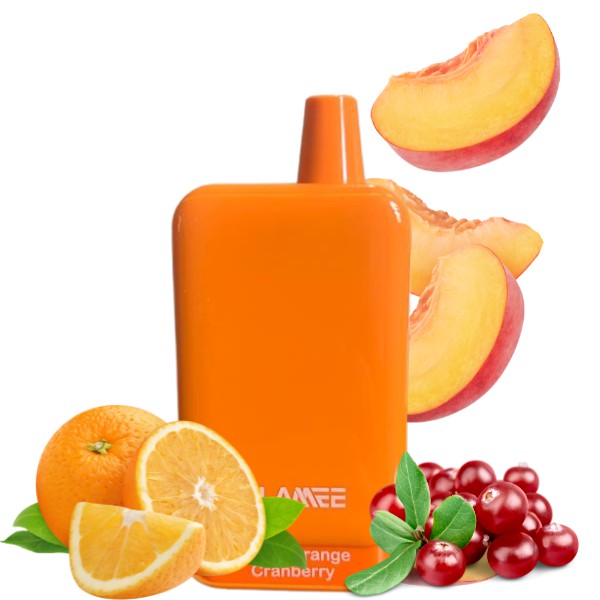 Pod Descartável Meta Peach Orange Cranberry 6000Puffs - Glamee