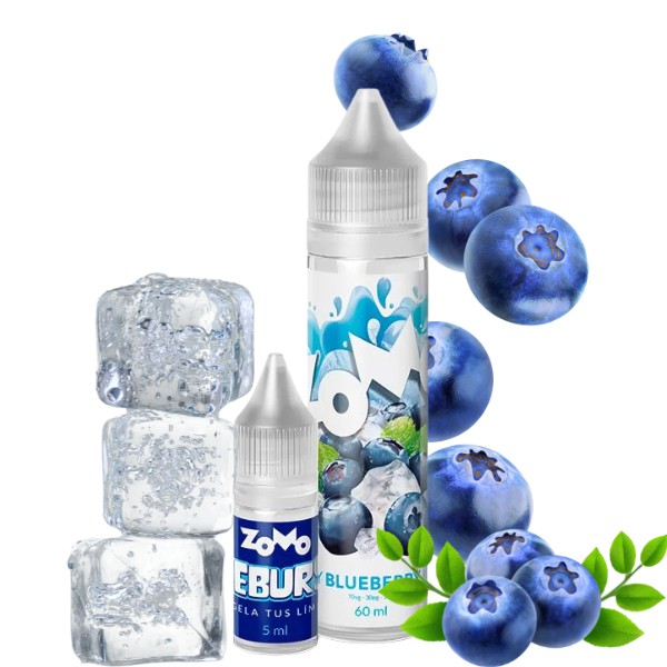 Líquido Zomo IceBurst - Blueberry Ice