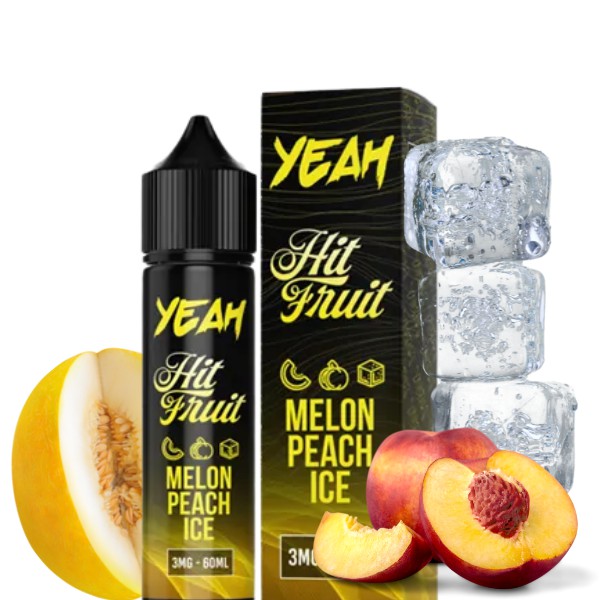 Líquido Melon Peach Ice - Yeah Hit Fruit