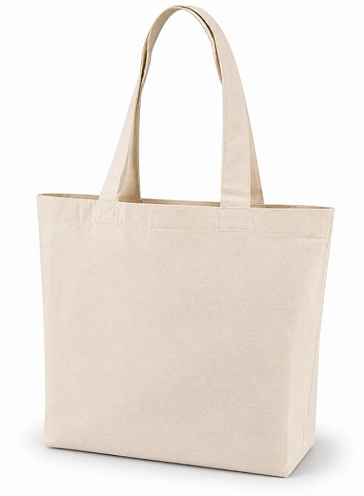 Ecobag Personalizada em Algodão Crú - 30cm x 40cm