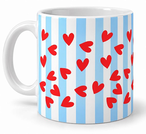 Caneca Corações - 325ml