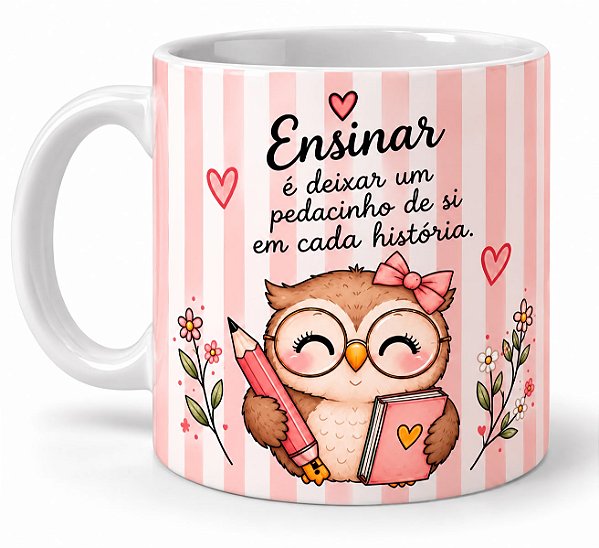 Caneca Ensinar com Amor - 325ml