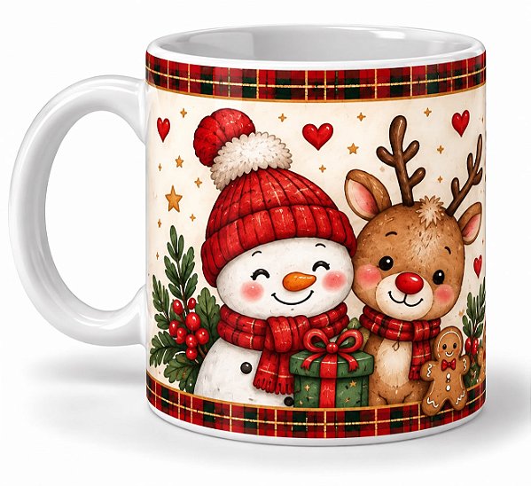 Caneca Natalina Magia do Natal - 325ml