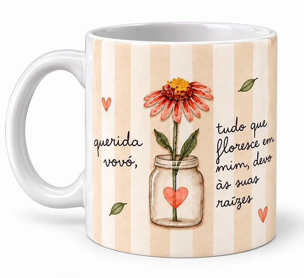 Caneca Querida Vovó - 325ml