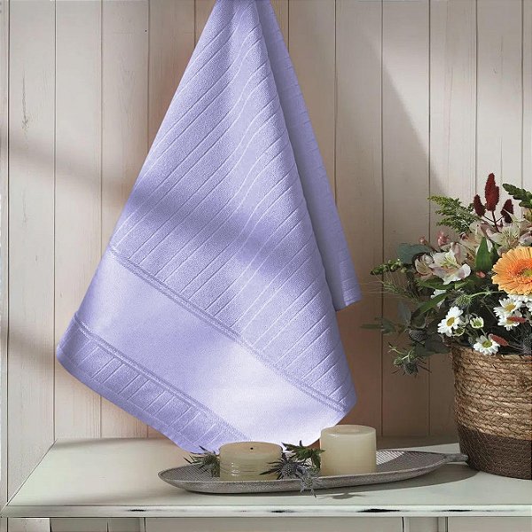TOALHA LAVABO ARTESANALLE LILAS 11714
