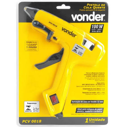 PISTOLA COLA QUENTE 100W VONDER BIVOLT