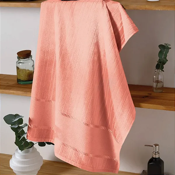TOALHA ROSTO BELLA TERRACOTA 10589