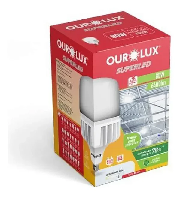 LAMPADA LED 80W OUROLUX