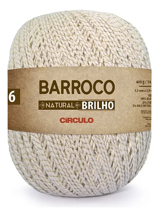 BARROCO CRU N6 LINHA OURO