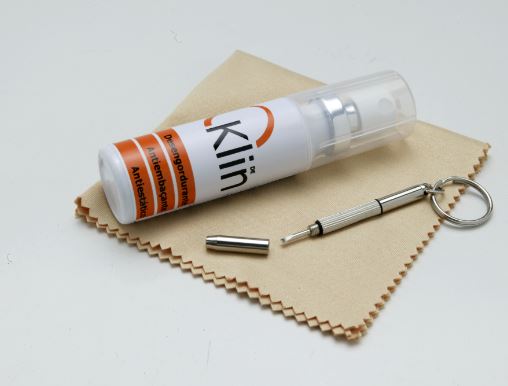 Limpa-Lente Kit DeKlin 30ml+Microfibra Felpuda