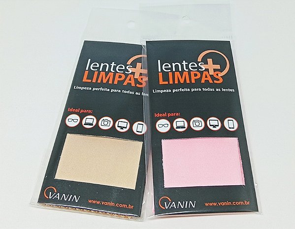 Microfibra Lisa 20x20 Bege/Rosa Microfibra Embalada/Bula