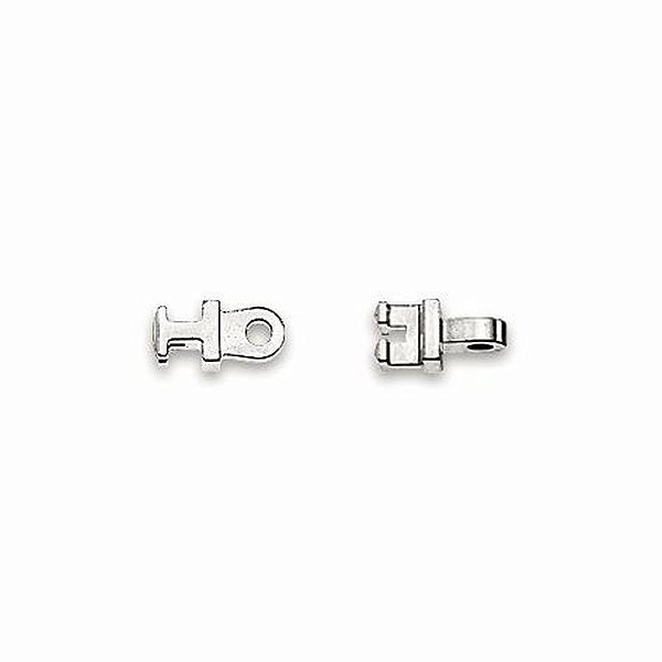Charneira Mola Forma âncora quadrada 2,2mm.M1,40mm