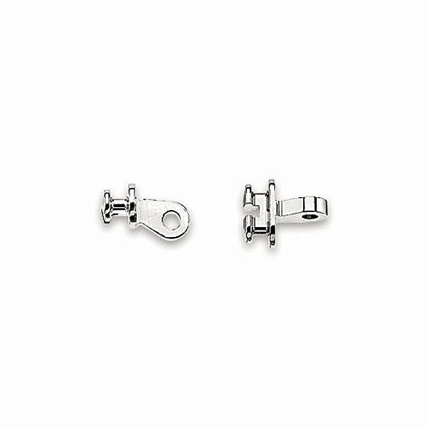 Charneira de embutir âncora oval 7mm p. parafusos de M1.6mm