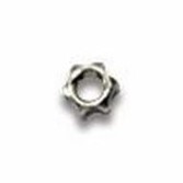 Porca Estrela 1,6x2,6mm Níquel