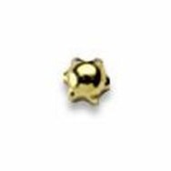 Porca Estrela Cega 1,4x2,6mm Ouro