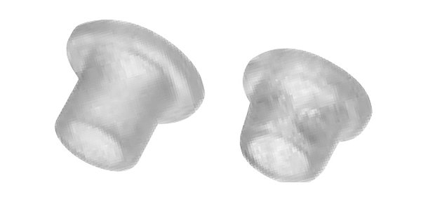 Anilha Plástica Cônica 2,5x1,25mm
