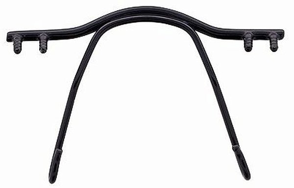 Ponte Aço p/ Armações de Pino Plástico 32mm Preto
