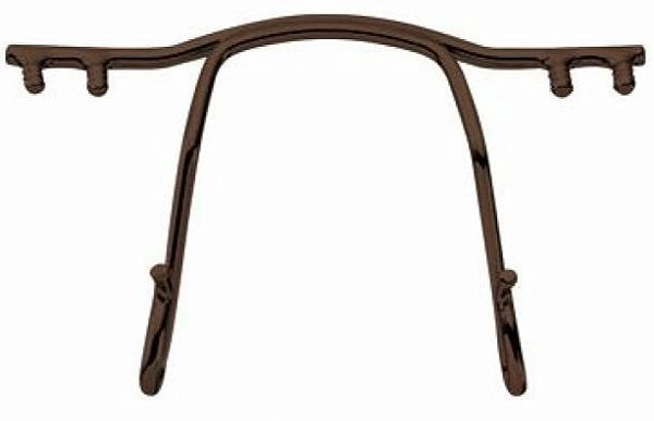 Ponte Aço p/ Armações de Pino Plasticos 30mm Bronze