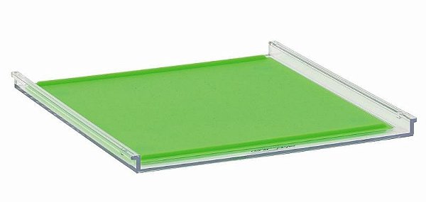 Organizador LabSystem Bandeja Pad Verde Mod1685 223 x 235 x 13mm