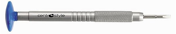 Chave Fenda 2,3mm Alumínio Azul