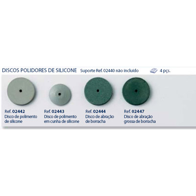 Disco Silicone Acabamento Circular