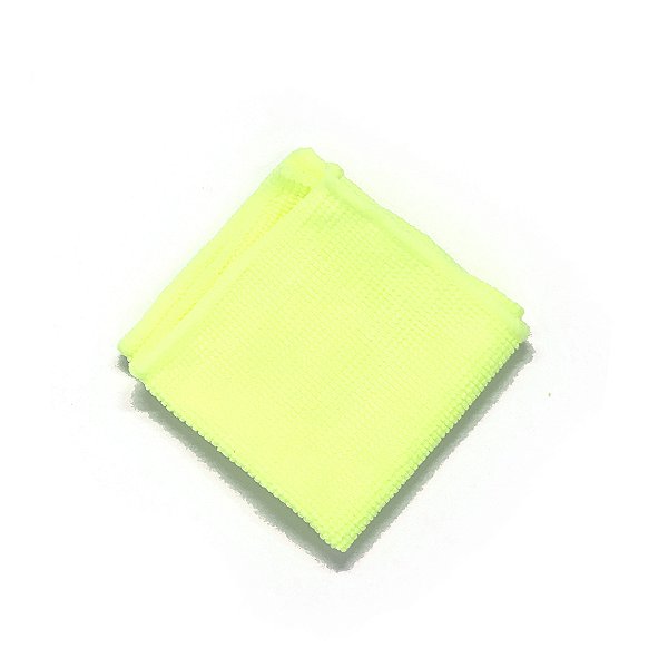 Microfibra Felpuda 15x15 Amarela Embalada/Bula