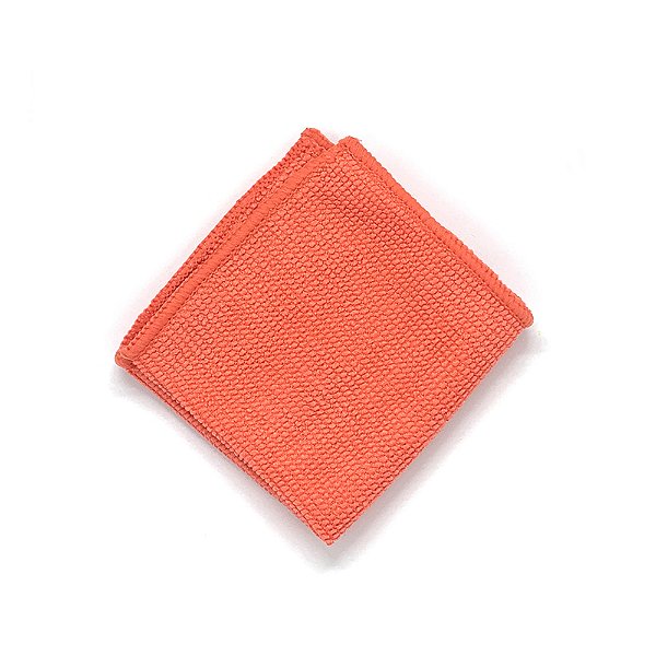 Microfibra Felpuda 15x15 Laranja Embalada/Bula