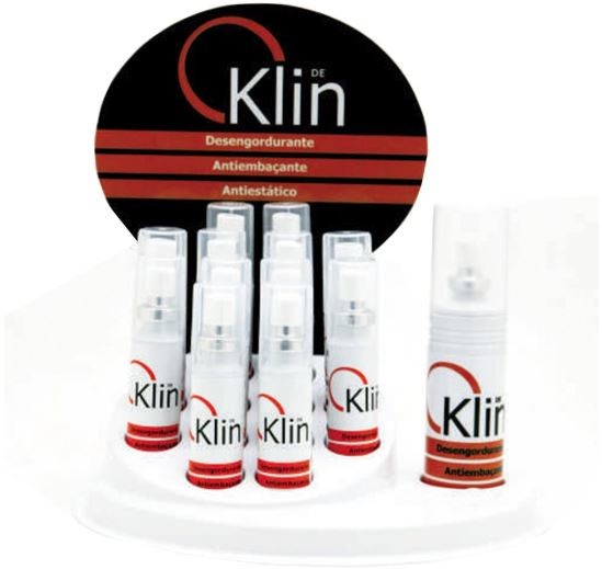Limpa-Lente DeKlin Spray 30ml 100Unid Personalizado + 150ml