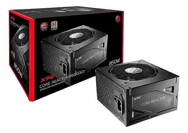Fonte XPG Core Reactor 850W Modular Preto