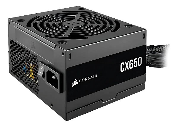 Fonte Corsair CX650 650W 80 Plus Bronze