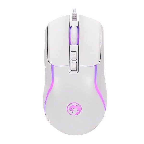 Mouse Gamer Marvo Capo 20 RGB Branco