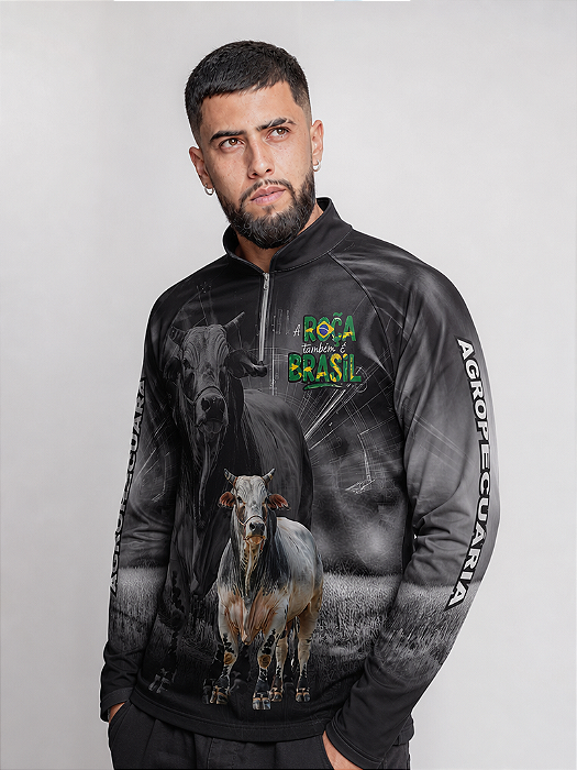 Camisa A Roça é Brasil Castelli com Proteção Solar UV50+