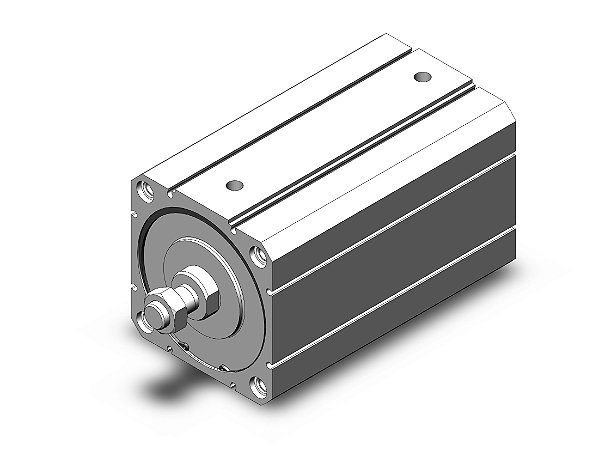 Cilindro Pneumatico Compacto Especial SMC C5550-KZY033-60