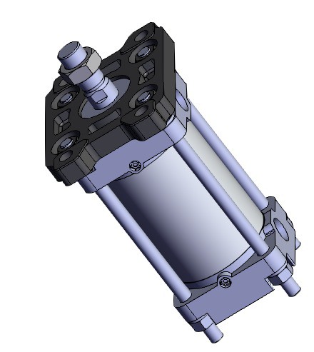 Cilindro Pneumatico Basico SMC CDA2B80-540Z*BR