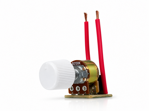Dimmer Rotativo LS Bivolt com Off Bloco Branco Ref-30