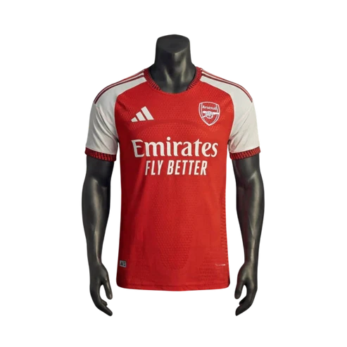 Camisa Arsenal I 26/27 Jogador Masculina - Vermelha