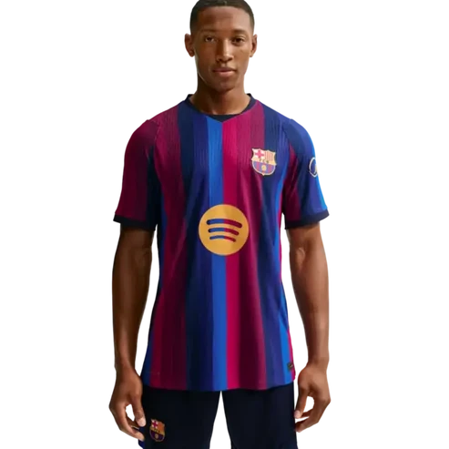 Camisa Barcelona I 26/27 Jogador Masculina - Azul e Grená