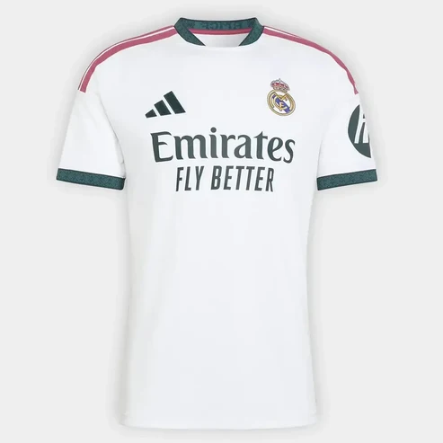Camisa Real Madrid Home 26/27 s/n Torcedor Adidas Masculina - Branco