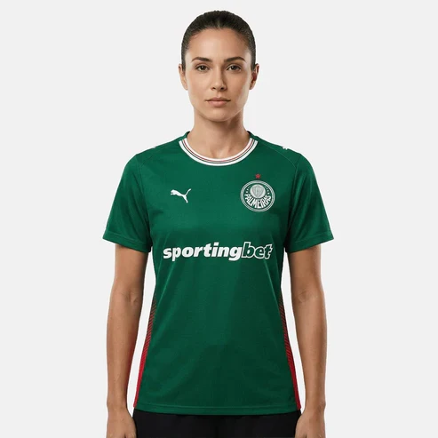 Camisa Feminina Palmeiras Torcedor - 26/27 - Verde - SportingBet