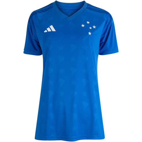 Camisa Cruzeiro I 26/27 Torcedor Adidas Feminina - Azul