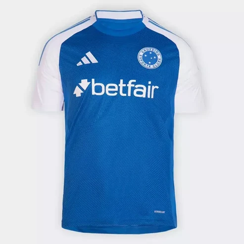 Camisa Cruzeirense I 25/26 Torcedor Adidas Masculina - Azul