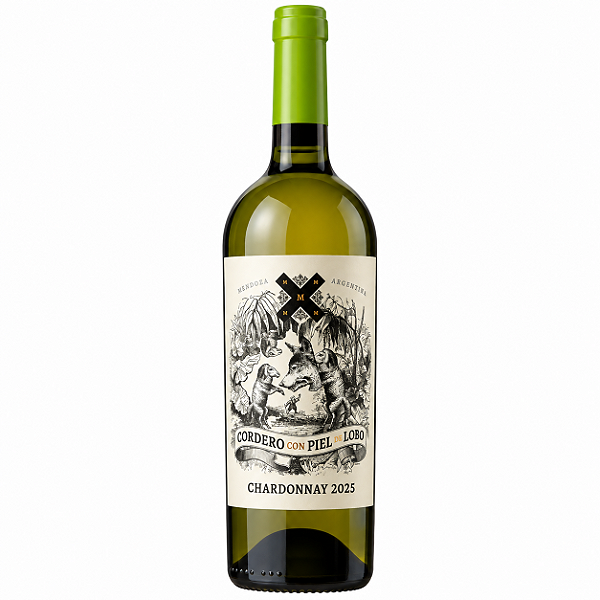 Vinho Branco Cordero con Piel de Lobo Chardonnay 750ml