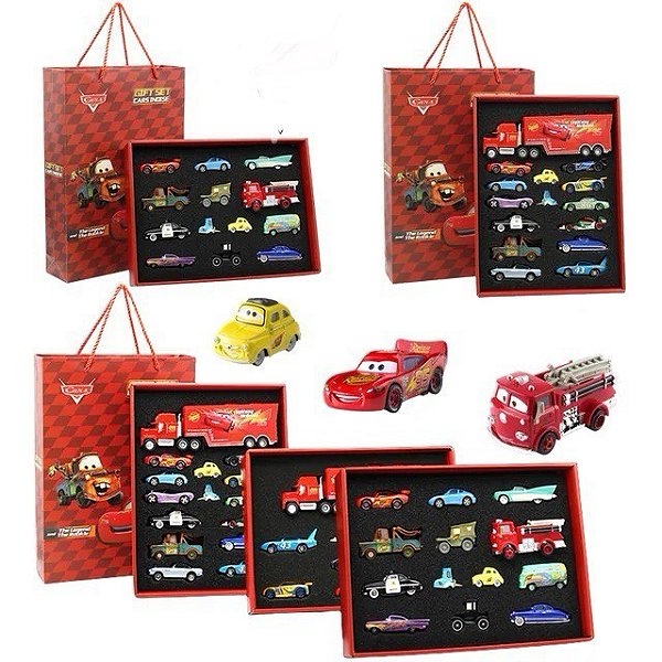 Set de Carros Diecast - Pixar Disney