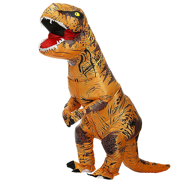 T-Rex Dinossauro - Fantasia Inflável e Cosplay
