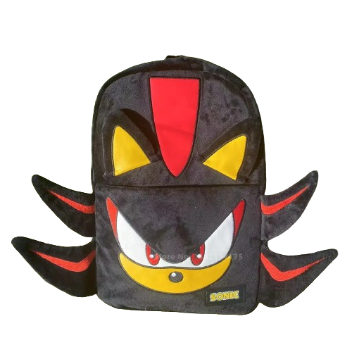 Mochila Shadow - Sonic the Hedgehog em Camurça