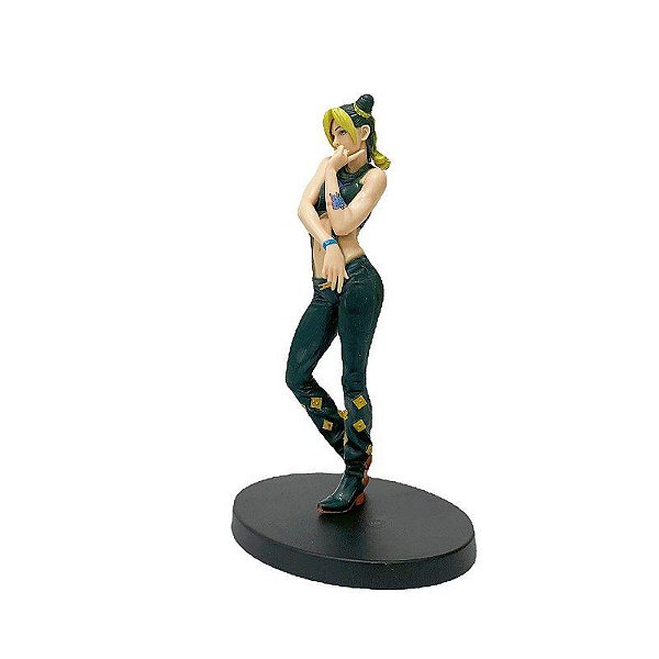Estátua Jolyne Cujoh - JoJo's Bizarre Adventure 18cm