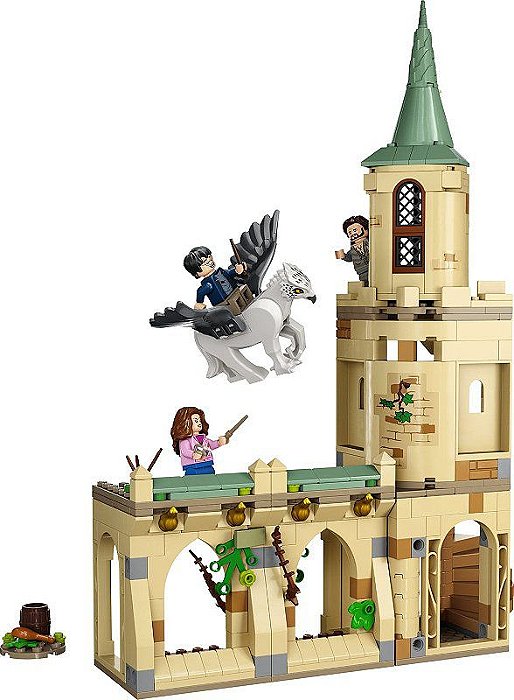 Pátio de Hogwarts - Blocos de Montar Harry Potter