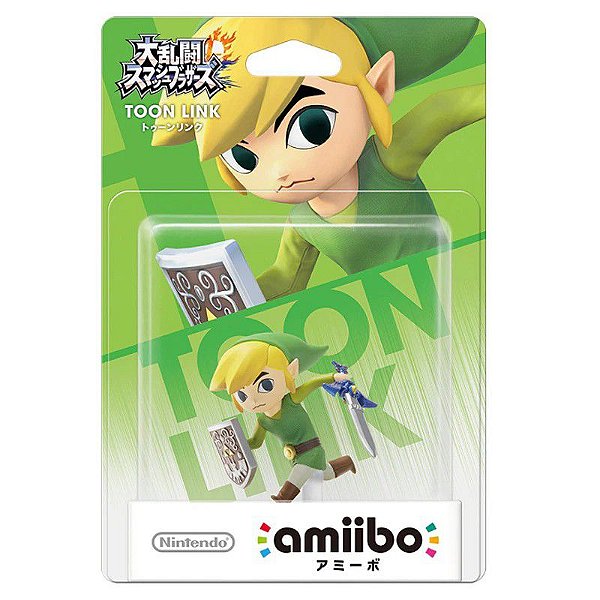 Toon Link Super Smash Bros - Figura Amiibo