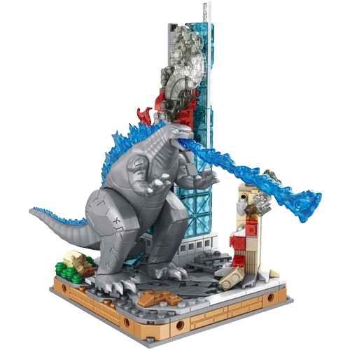 Godzilla Rei dos Monstros - Kit de Blocos MOC